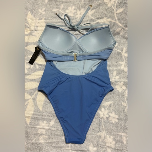 Victoria's Secret Blue Ombre One-Piece Swimsuit - Picture 2 of 6